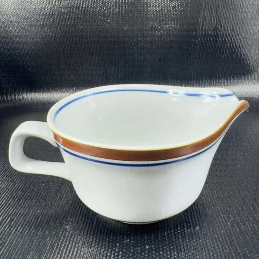 Salem Stoneware Georgetown Gravy Boat Sauce Dish American Country‎ Farmhouse VTG